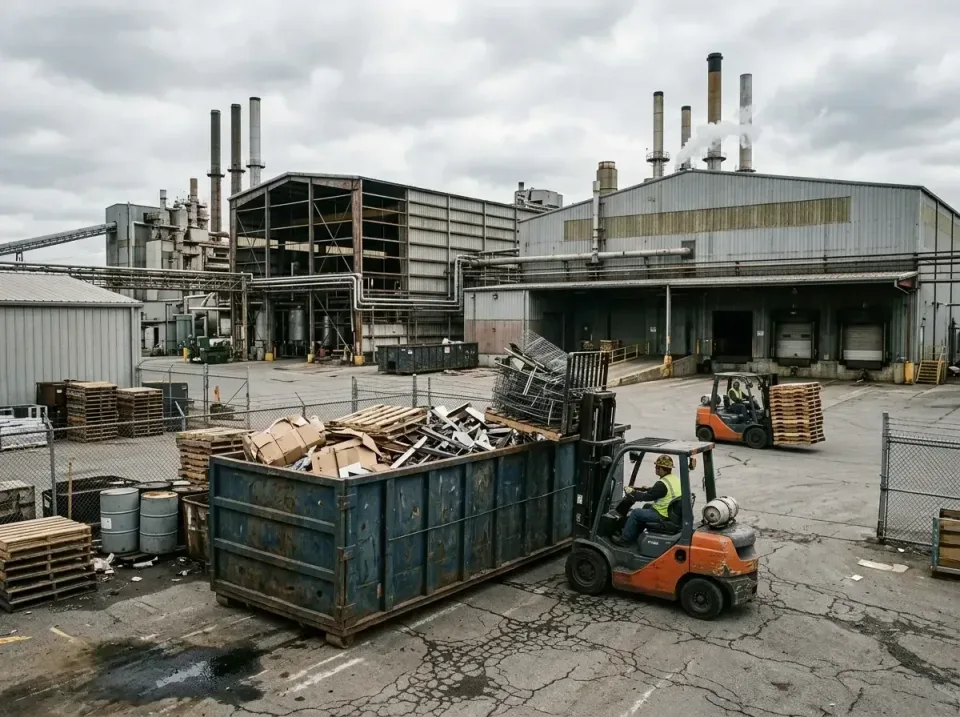 industrial-factory-scrap-conta-003 — frequently asked questions, Cheap Roll-off Dumpster Rentals in Harper Woods, MI